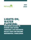 Lights On, Water Flowing: Ensuring Access to Power and Water Through a No Shutoffs Policy for Low-Income Residential Angelenos